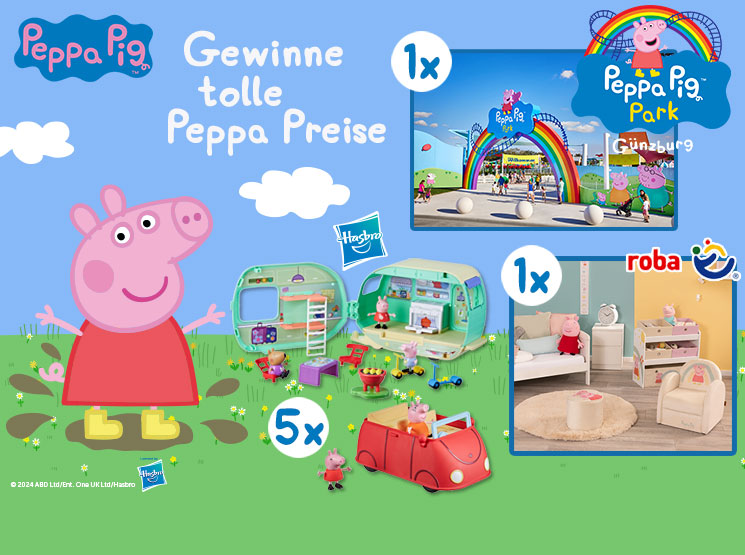 Peppa Pig Gewinnspiel