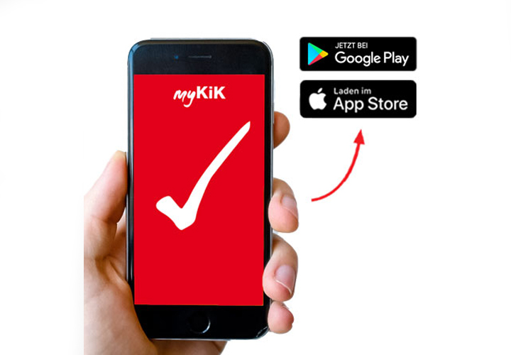 Digitale myKiK Vorteilskarte